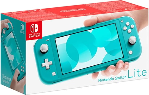 Nintendo Switch Lite Console, 32GB Turquoise, Boxed